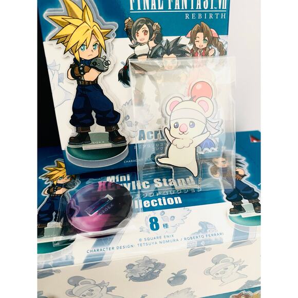Final Fantasy VII Rebirth Mini Acrylic Stand Moogle - Picture 2 of 3
